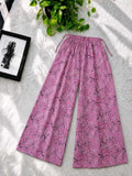 Premium Printed Linen Palazzo for Women